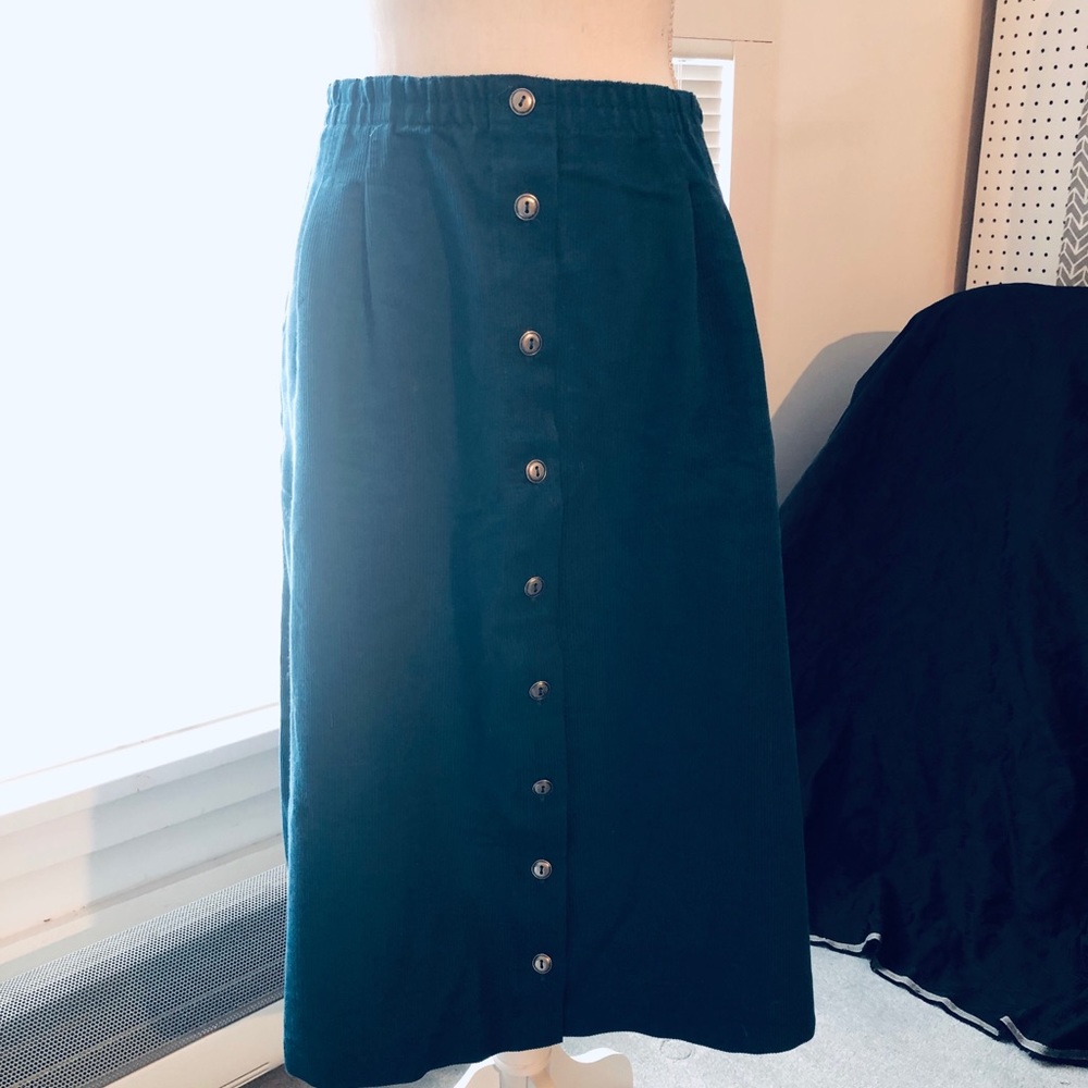 Deep Teal Skirt